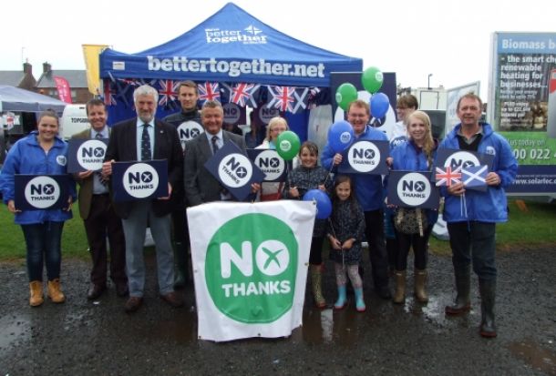 Aberdeenshire votes "No"