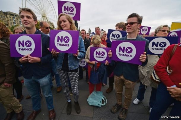 Scottish independence: Argyll and Bute votes "No"