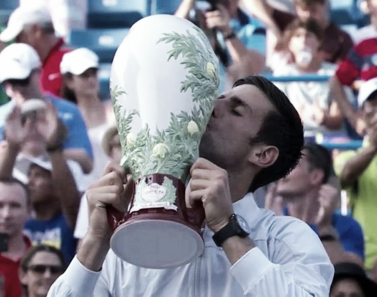 Djokovic se coronó campeón en Cincinnati Djokovic se coronó campeón en Cincinnati