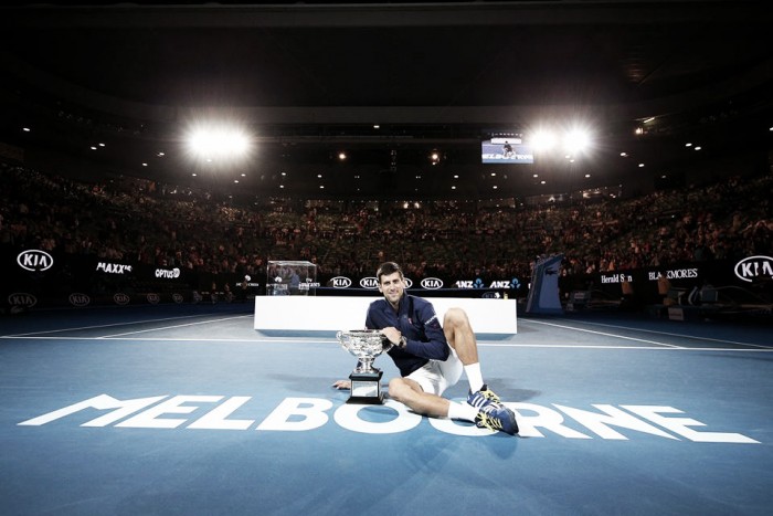 Australian Open, Novak Djokovic e la forza dei nervi distesi