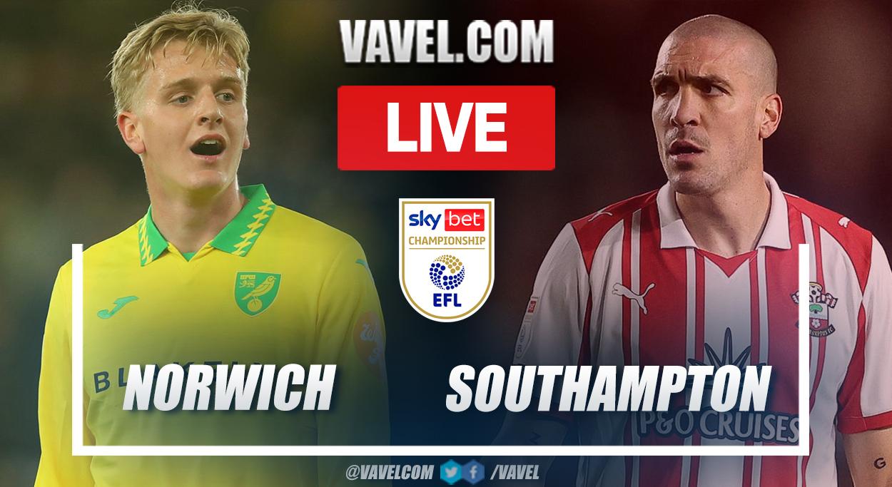 Norwich vs Southampton LIVE Score Updates in EFL Championship Match