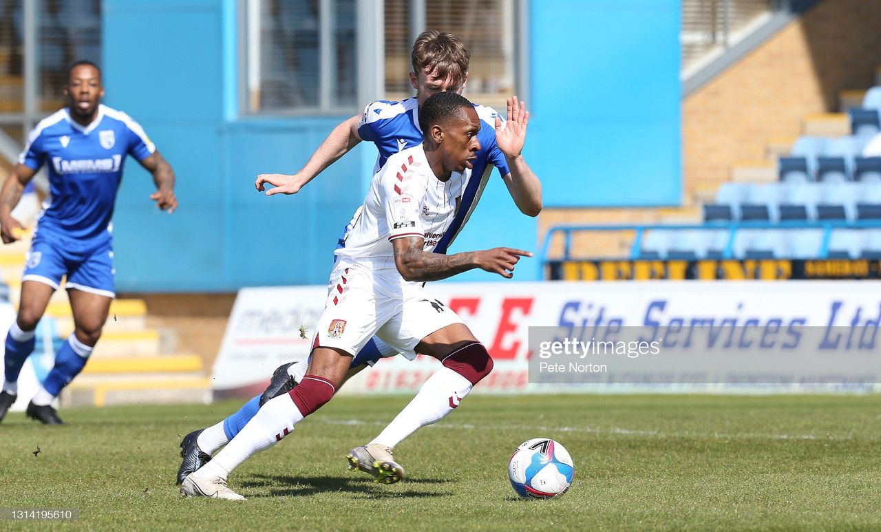 Gillingham 2-2 Northampton: Cobblers battle back but face uphill task to survive