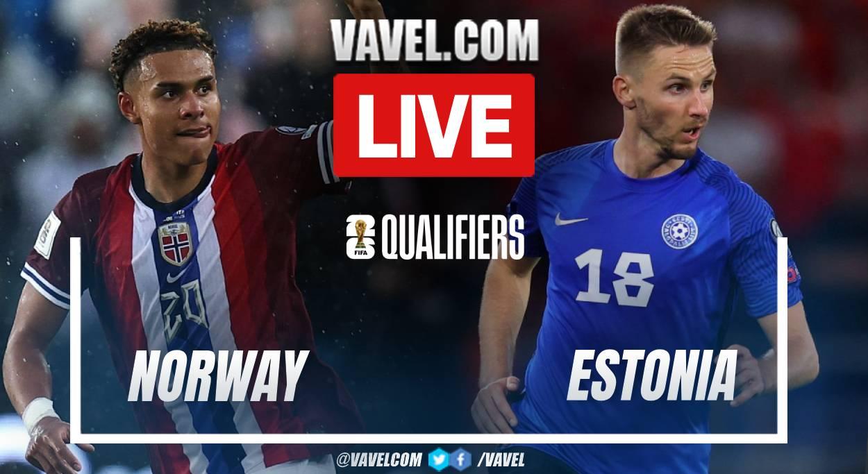 Goals and Highlights: Norway 4-1 Estonia in 2026 World Cup Qualifiers