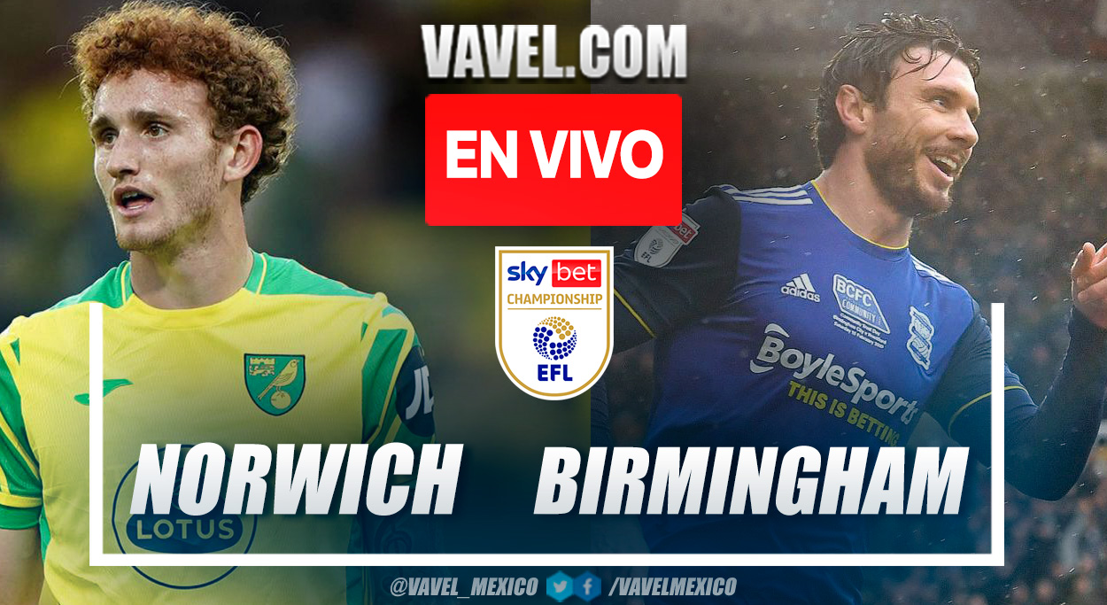Norwich City vs Birmingham City EN VIVO: ¿cómo ver transmisión TV online en EFL Championship? | 21/02/2023