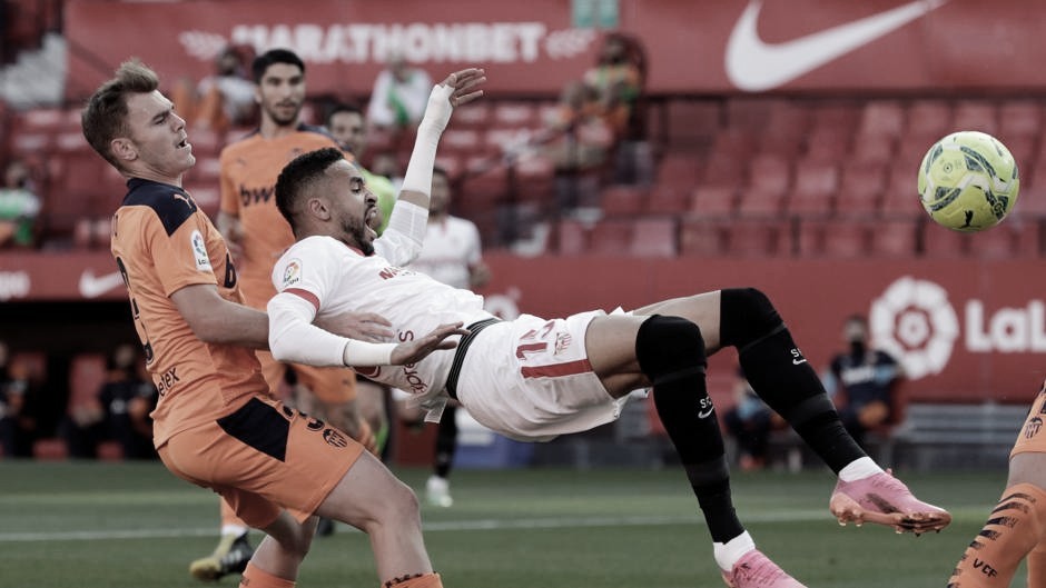 Sevilla FC - Valencia CF; puntuaciones del Sevilla en la jornada 36 de LaLiga Santander