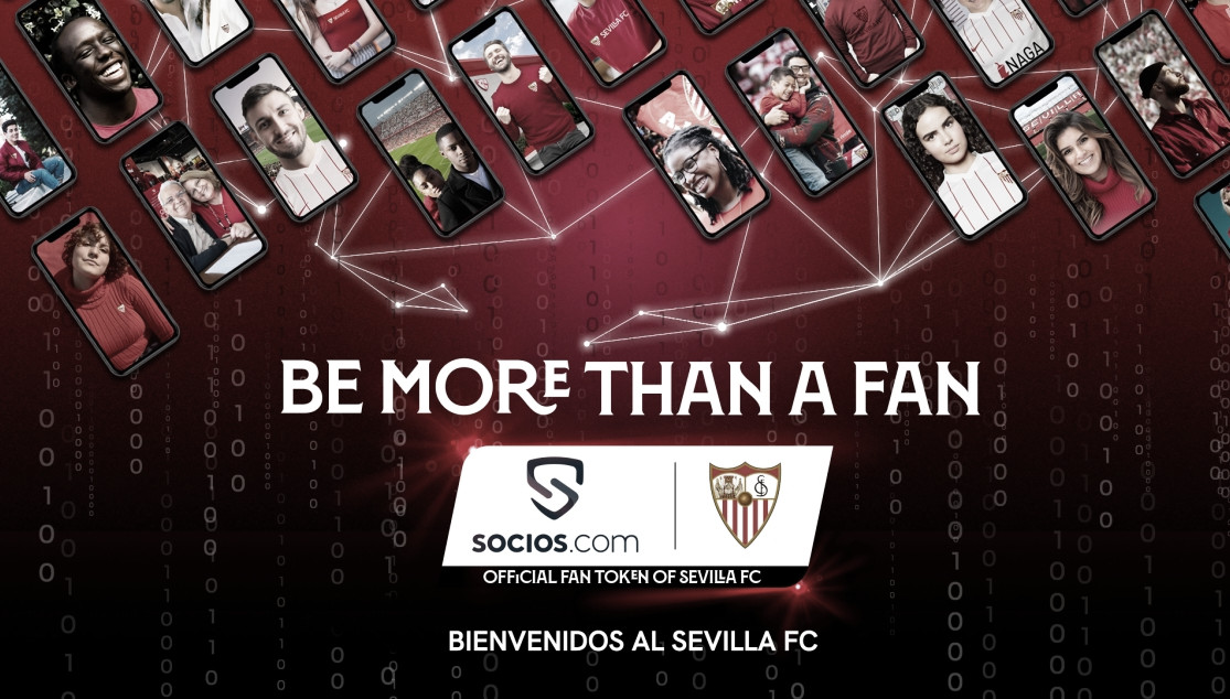 El Sevilla FC lanza su token oficial de la mano de Socios.com