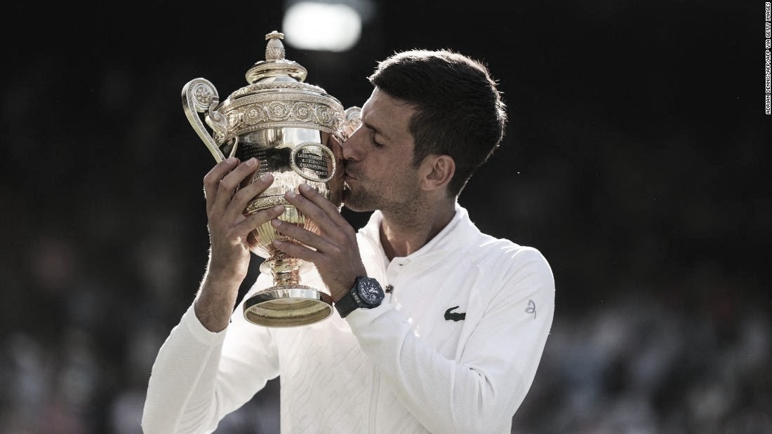 Após sétimo título em Wimbledon, Djokovic reitera que não se vacinará contra Covid-19
