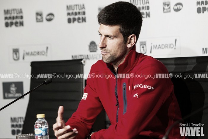 Novak Djokovic: "Mi segundo saque no está funcionando muy bien"