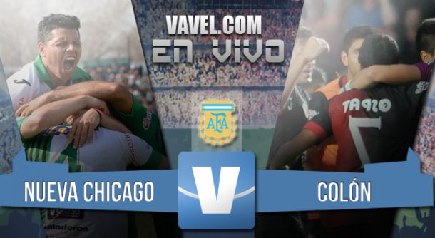 Resultado Nueva Chicago - Colón en el Torneo de Primera División 2015 (0-0)