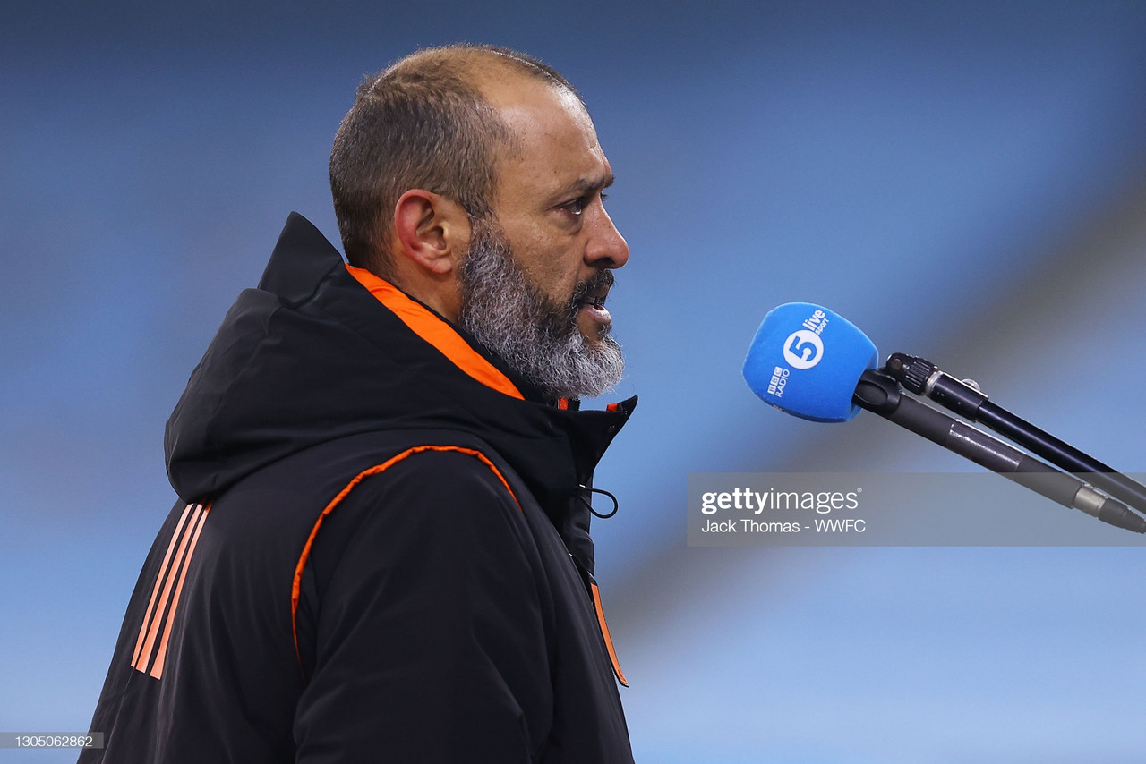 Five key quotes from Nuno Espirito Santo's Press Conference 