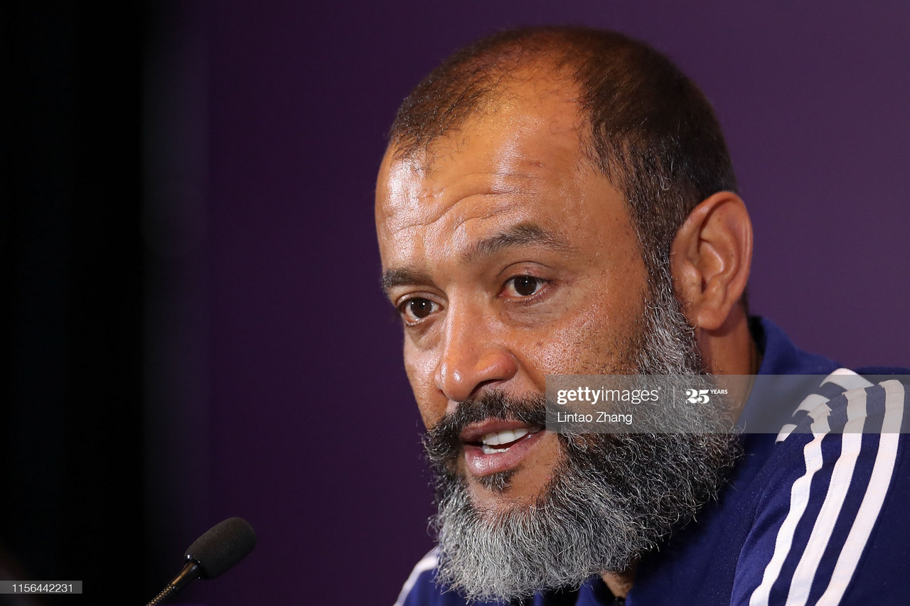 The five key quotes from Nuno Espirito Santo's pre-Manchester City press conference