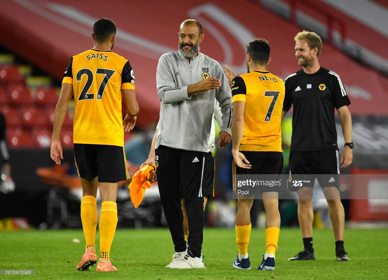 Nuno Espirito Santo:  We are still working