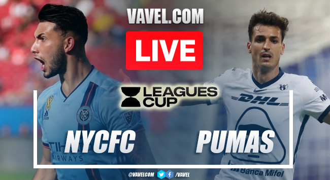 New York City FC vs Pumas: Live Stream, Score Updates and How to Watch Leagues Cup Match