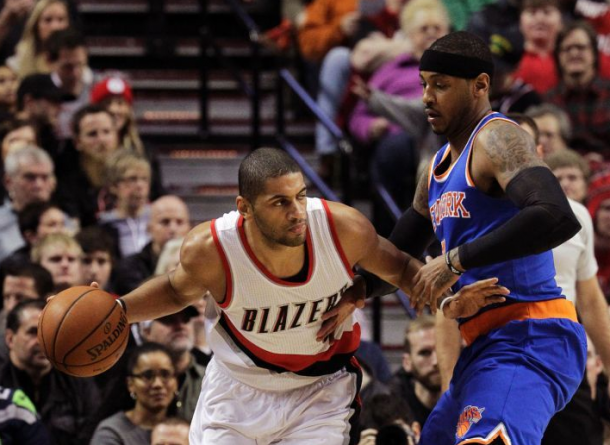 Carmelo Anthony Sits Out Second Half As New York Knicks Drop Eighth Straight Game In Loss To Portland Trail Blazers