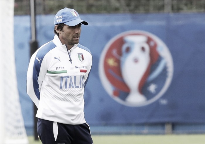 Antonio Conte: "Italia juega como una, da igual el oponente o los jugadores que partan de titulares"