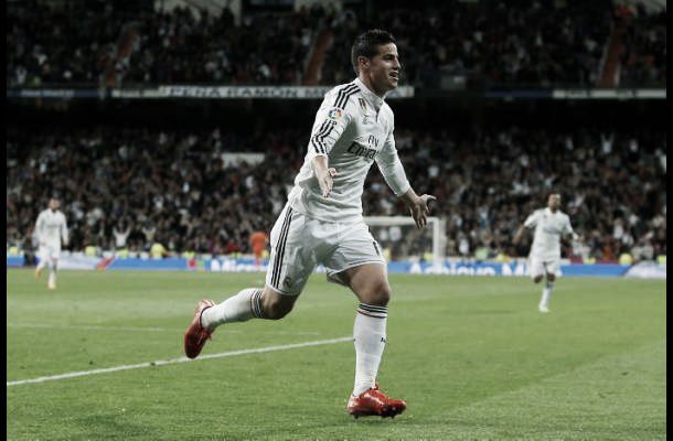 James Rodríguez se apunta un golazo y otra victoria para el Real Madrid