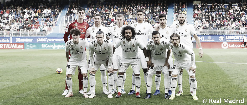 Eibar – Real Madrid: puntuaciones del Real Madrid, La Liga 2018/19, jornada 13