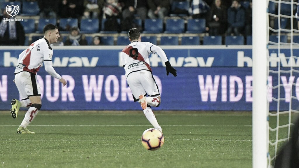 Raúl de Tomás anotó su primer gol a domicilio