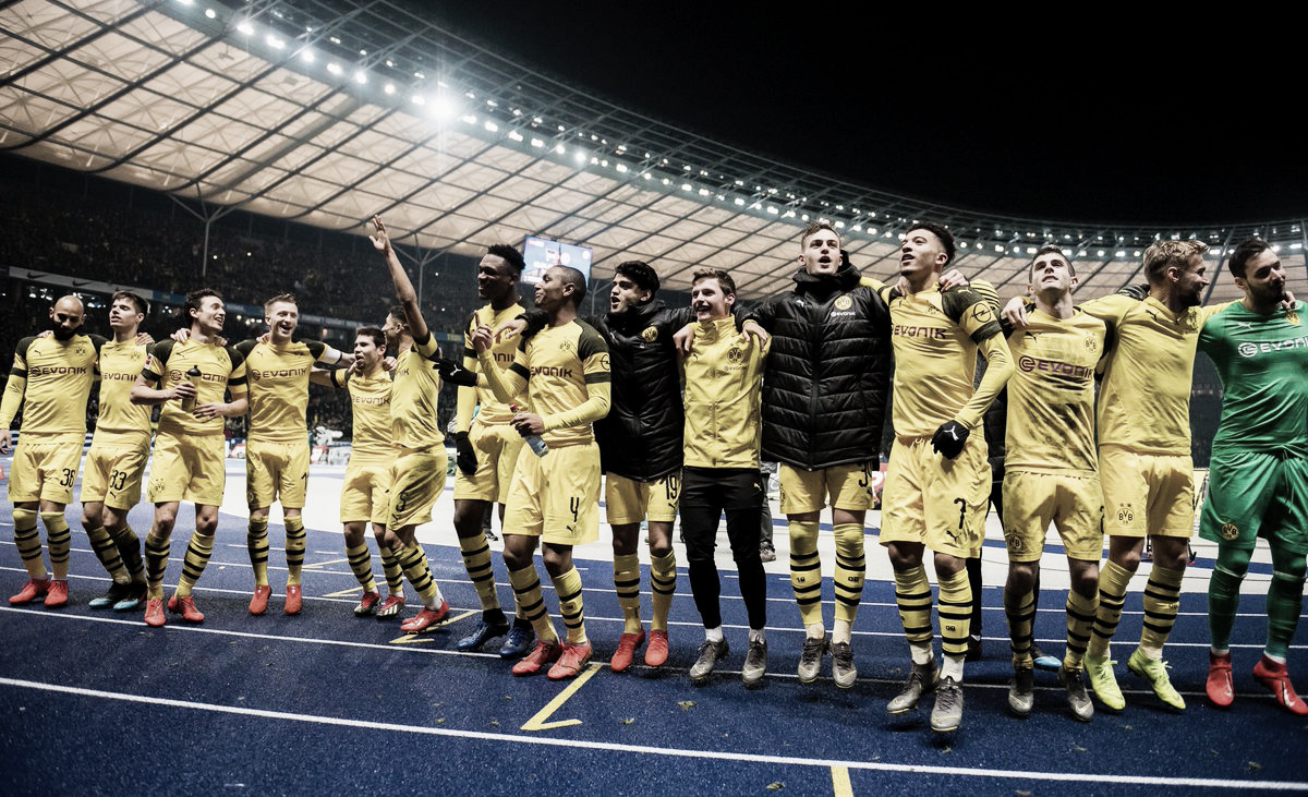 Borussia Dortmund vence Hertha e reassume liderança provisória da Bundesliga
