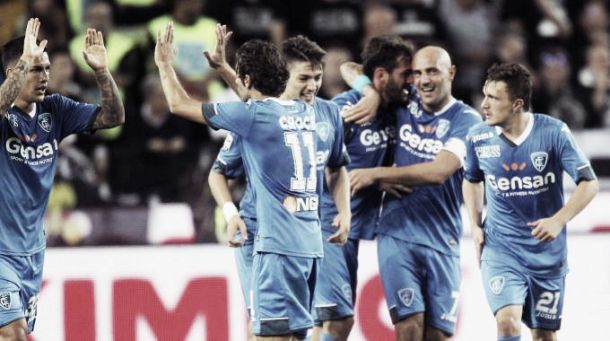 L’Empoli
espugna il “Friuli” e conquista la prima vittoria in campionato