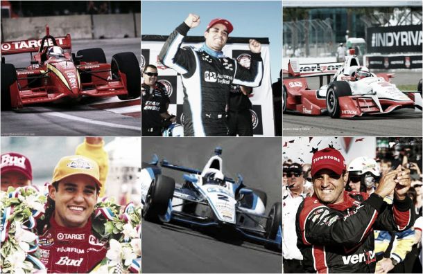 Las conquistas de Juan Pablo Montoya en la IndyCar