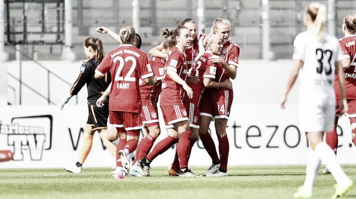 Bayern e Wolfsburg estreiam com vitórias na Frauen Bundesliga Bayern e Wolfsburg estreiam com vitórias na Frauen Bundesliga