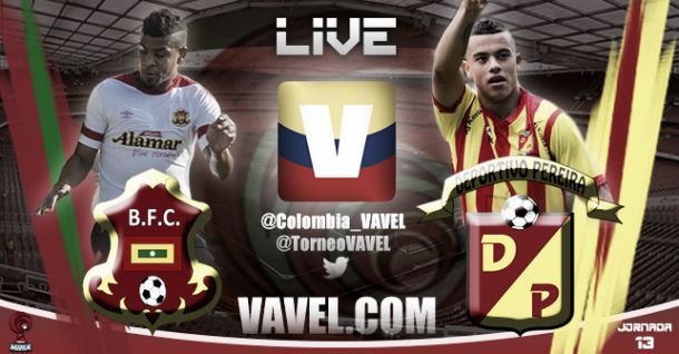 Resultado Barranquilla - Pereira en el Torneo Águila 2015 (1-1) Resultado Barranquilla - Pereira en el Torneo Águila 2015 (1-1)