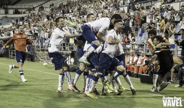 Fotos e imágenes del Real Zaragoza 3-2 UD Almería, de la segunda jornada de Segunda División