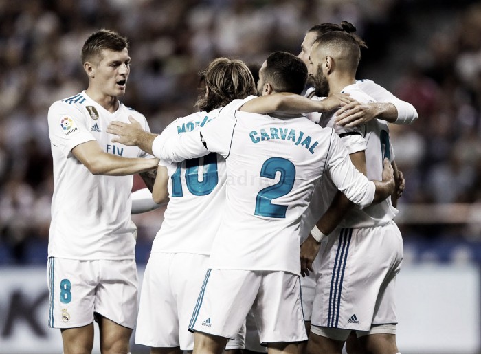 Deportivo La Coruña - Real Madrid, puntuaciones del Madrid, jornada 1 de la Liga 2017/18