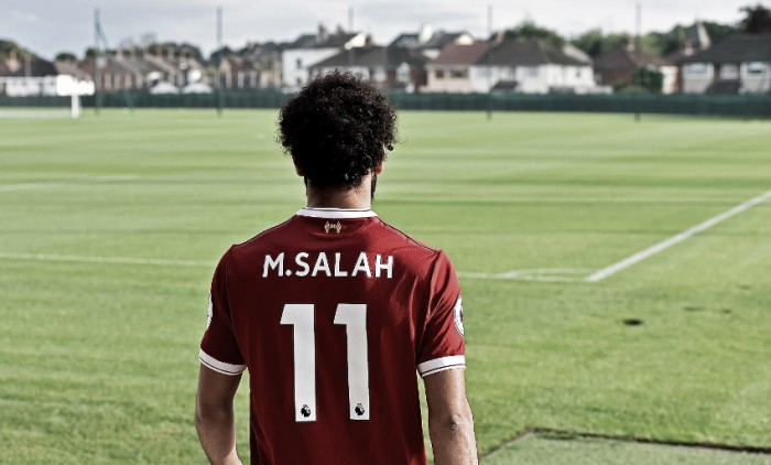 Salah, tras su fichaje por el Liverpool: "Quiero ganar títulos aquí"