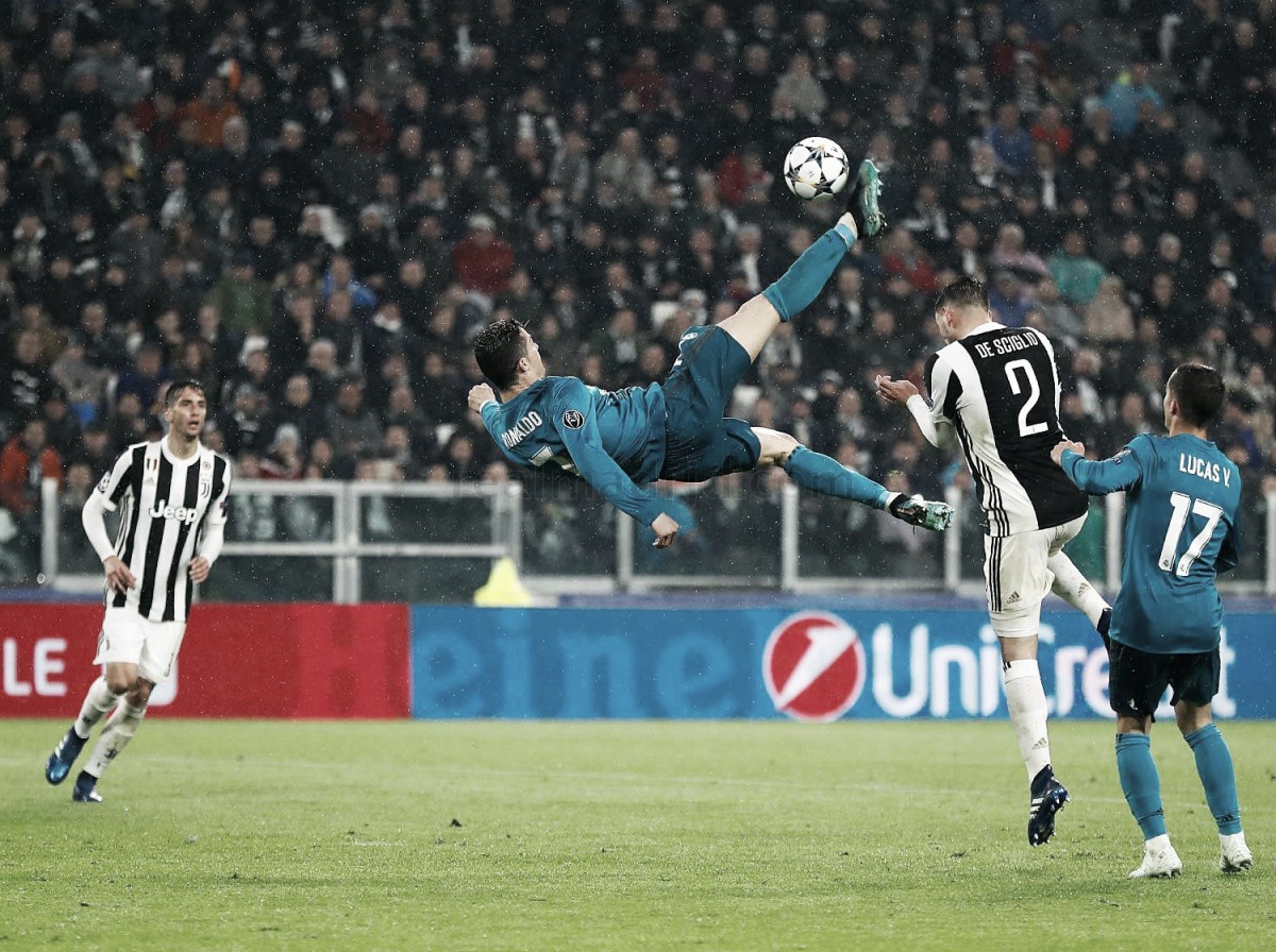 Más goles para Cristiano y su primera chilena Más goles para Cristiano y su primera chilena