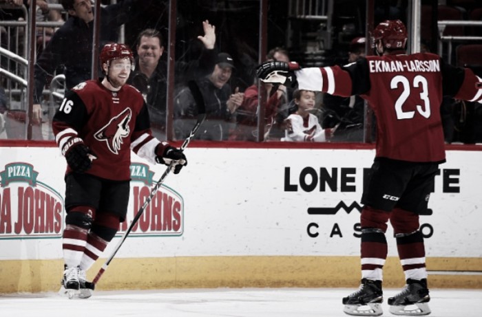 Arizona Coyotes’ Max Domi, Oliver Ekman-Larsson snubbed for NHL awards