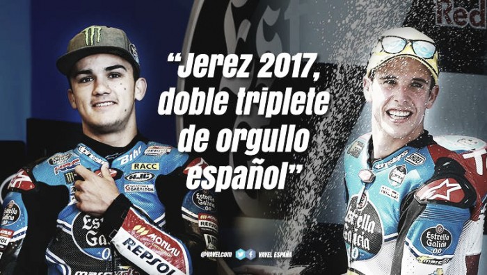 Jerez 2017, doble triplete de orgullo nacional