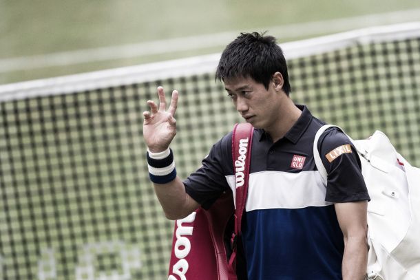 Nishikori withdraws from Wimbledon