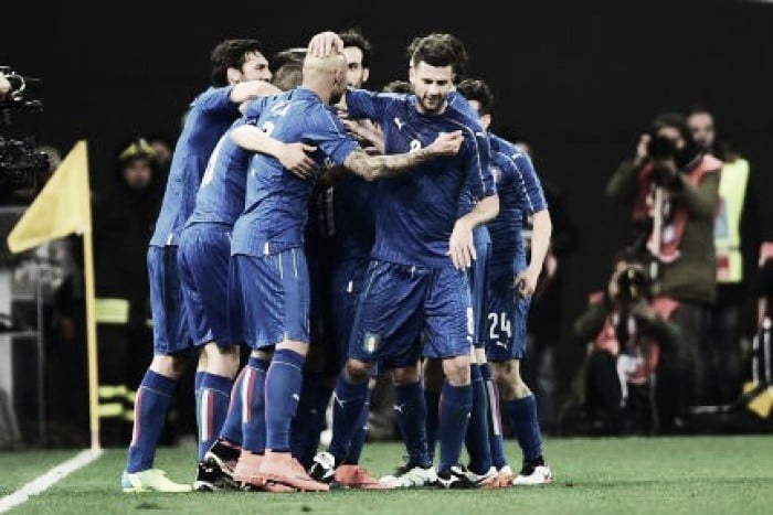 Italy one spot below on new FIFA rankings