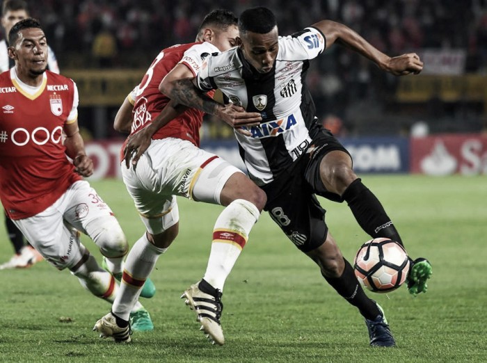 Santos empata com Santa Fe e segue líder do grupo 2 na Libertadores