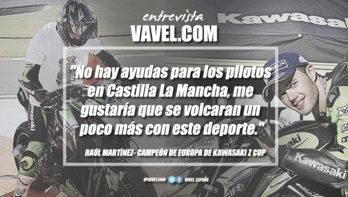 Raúl Martínez: "Vendo la moto porque tengo que pagarla"