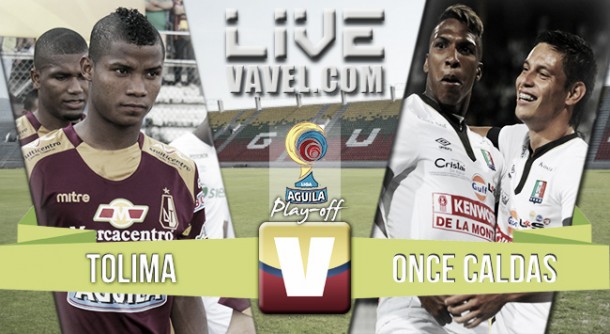 Resultado Tolima 3-1 Once Caldas en cuartos Liga Águila 2015 Resultado Tolima 3-1 Once Caldas en cuartos Liga Águila 2015