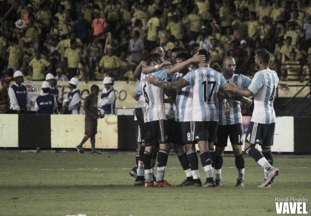 Argentina dio muestra de jerarquía y ganó de visita 0-1 ante Colombia