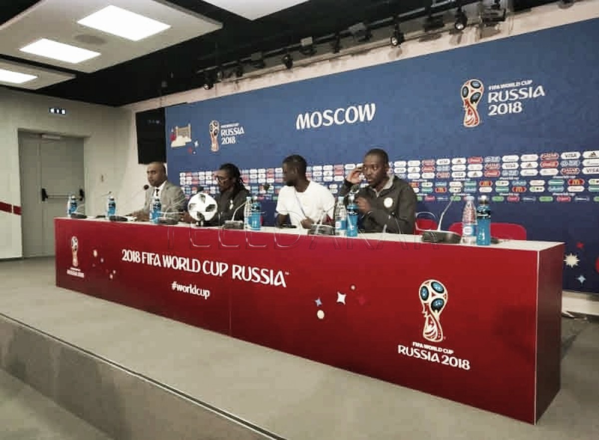 Kouyaté: "El equipo está preparado para jugar frente a Polonia"
