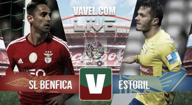 Resultado del Benfica - Estoril en la Liga Portuguesa 2015 (4-0)