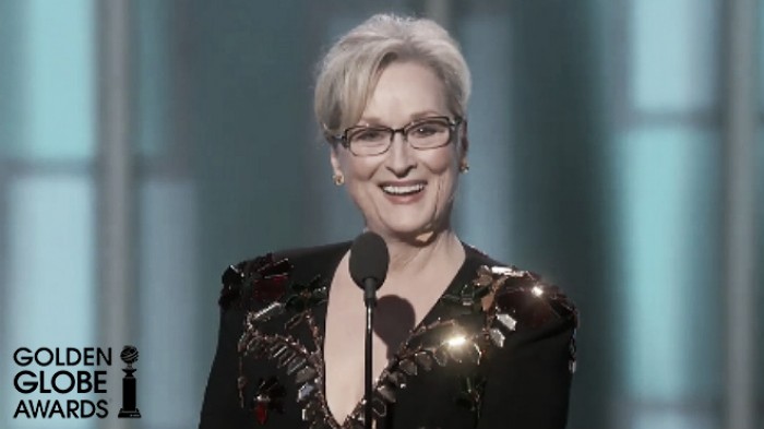 Meryl Streep y su discurso conmueven los Globos de Oro