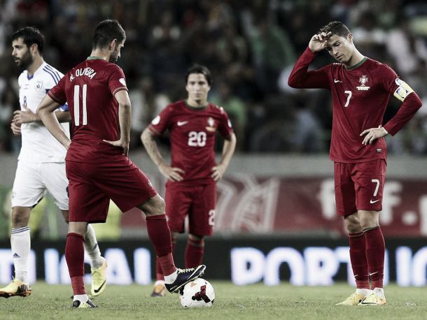 Portugal - Israel: empate y otra vez los 'play-off'
