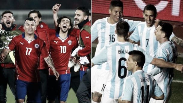 Argentina tem enorme vantagem sobre Chile em confrontos pela Copa América