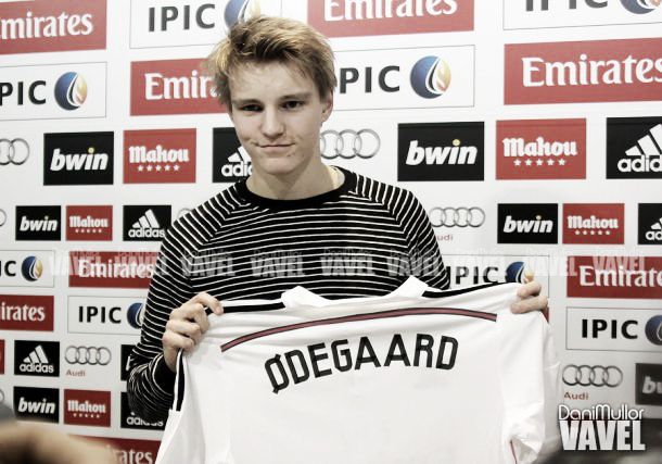 Real confirm signing of Martin Odegaard
