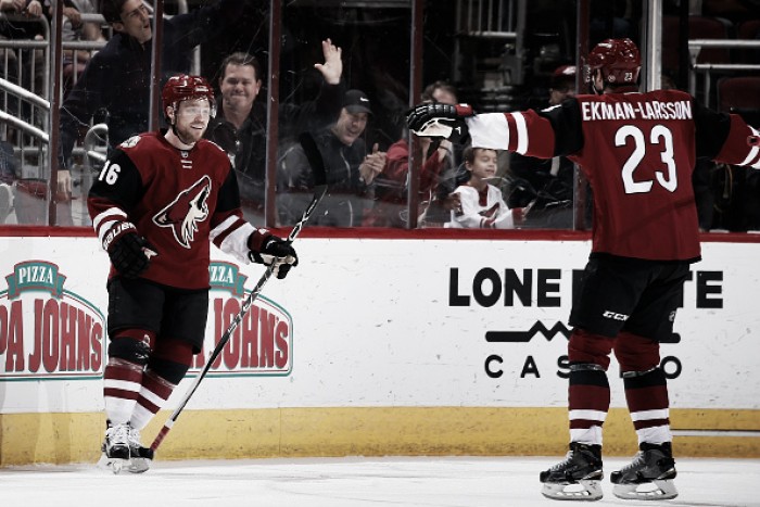 Arizona Coyotes NHL awards results