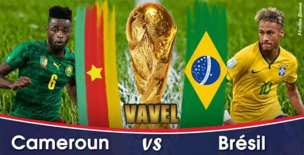 Live Coupe du Monde 2014 : Cameroun - Brésil en direct