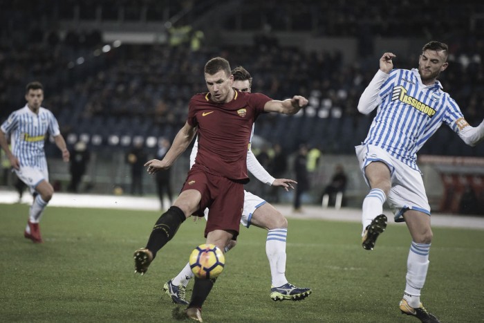 Serie A: Roma sul velluto contro la Spal, 3-1 e Dzeko in gol dopo 7 partite