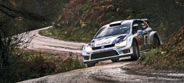 Ogier domina la primera jornada del Rally de Gales