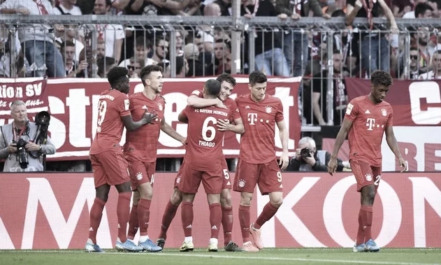 Bayern de Munique vence Union Berlin e assume a liderança da Bundesliga Bayern de Munique vence Union Berlin e assume a liderança da Bundesliga